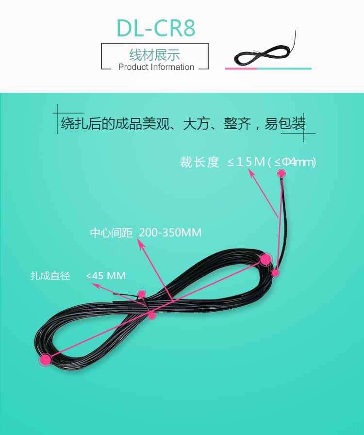 全自动裁线绕线机特点说明，好设备找实力厂家吉双自动化 全自动裁线绕线机线材图片