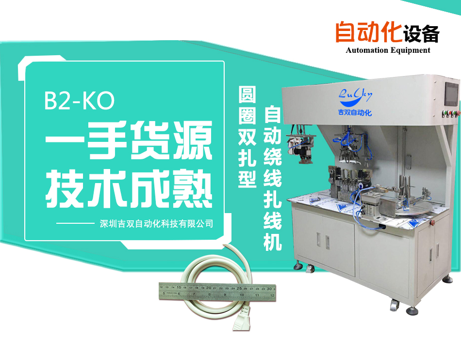 绕线扎线机圆圈型绕线扎线机生产厂B2-K0圆圈双扎型绕线扎线机