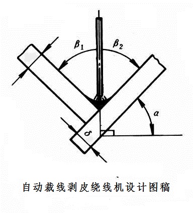 自动裁线剥皮绕线机设计工艺图